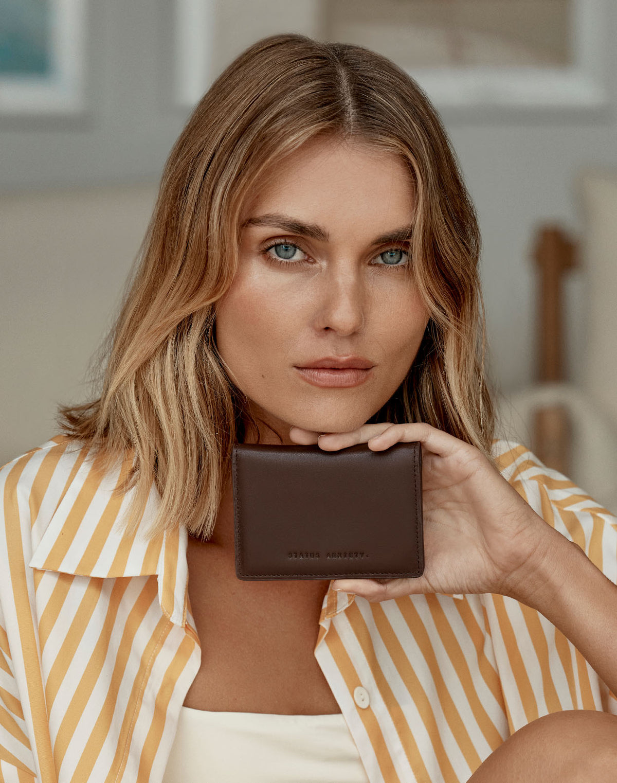 Status Anxiety Easy Does It Leather Wallet