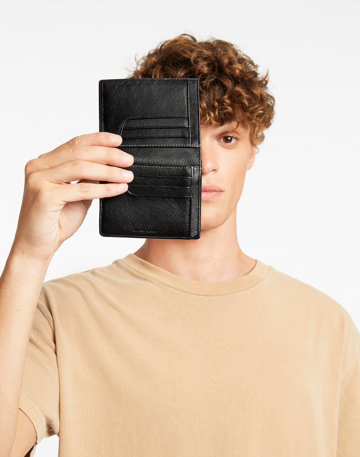 Status Anxiety Nathaniel Leather Wallet