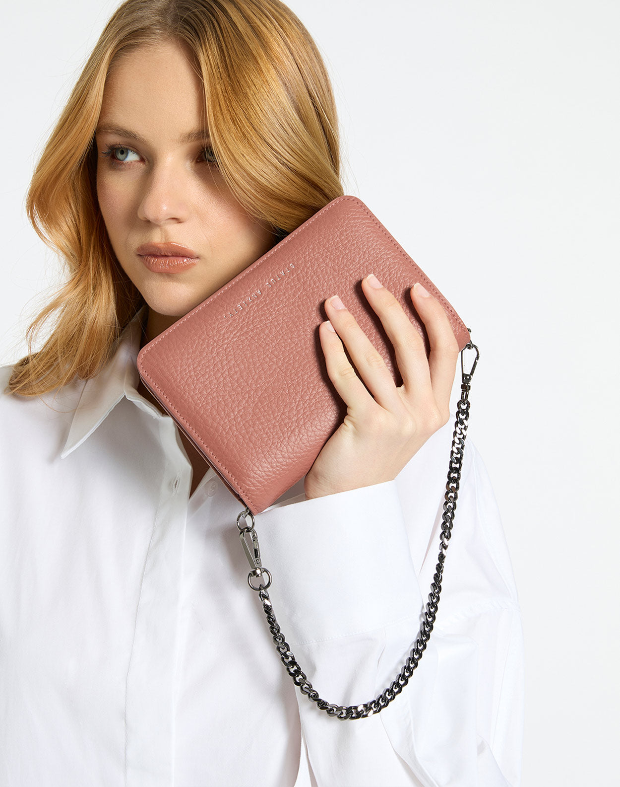 Status Anxiety She Burns Leather Bag