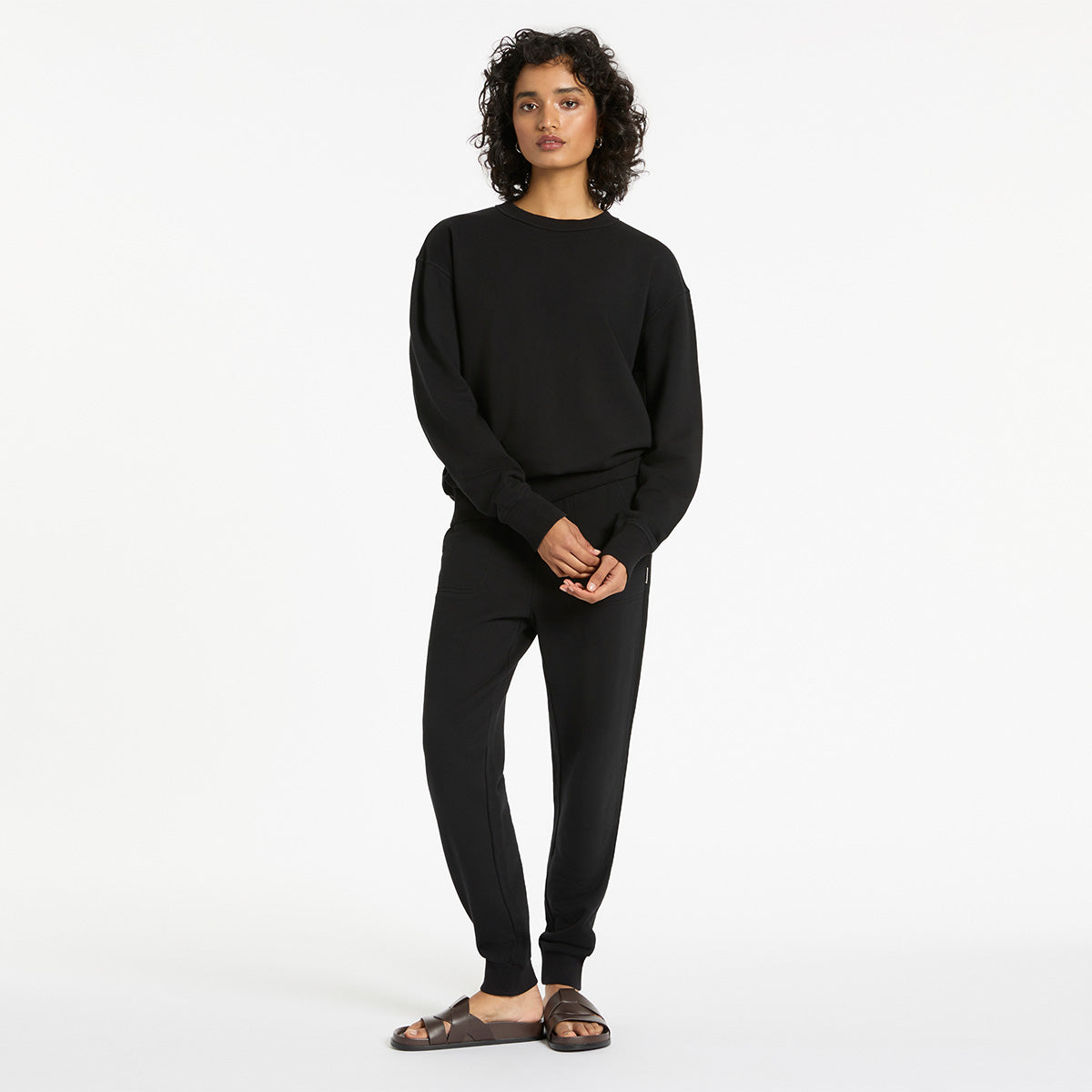 Status Anxiety As You Wake Women's Pants Soft Black