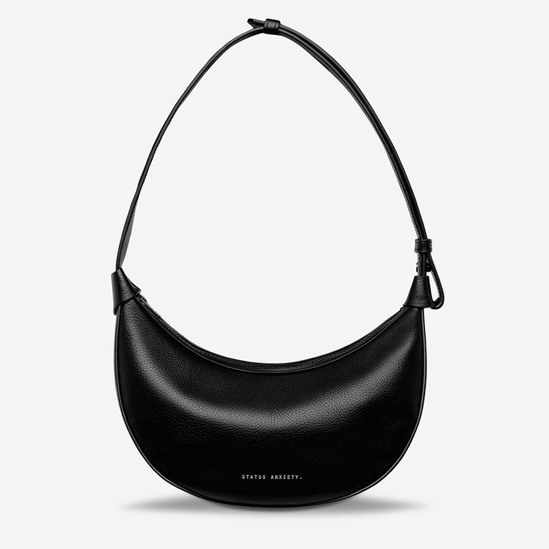 Status Anxiety Afterglow Women's Leather Bag Black