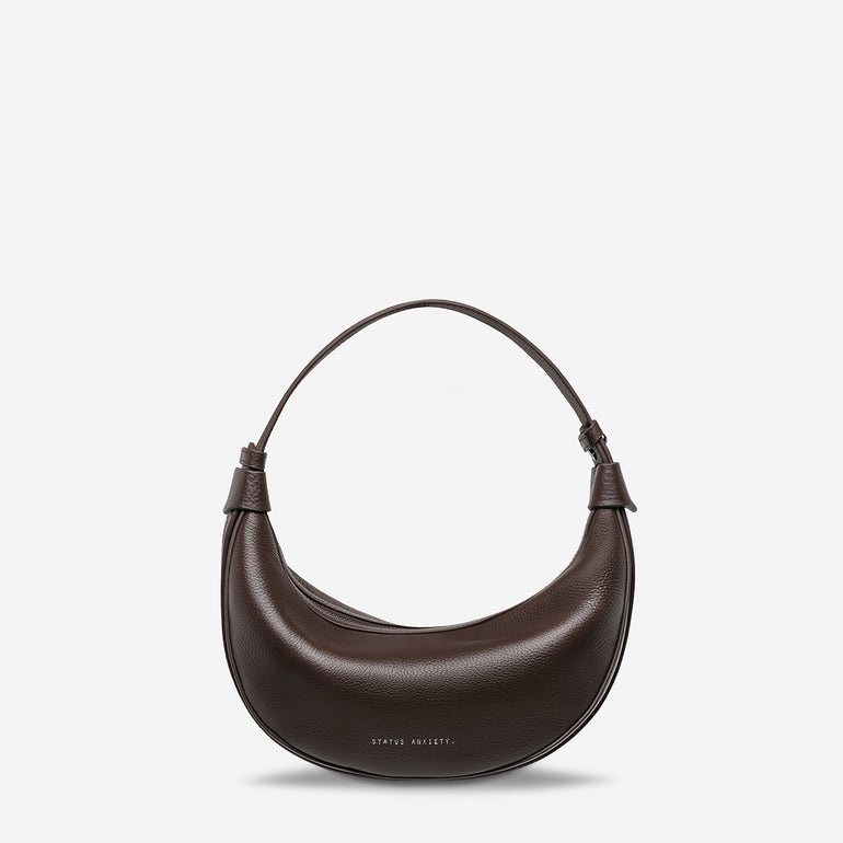 Status Anxiety Afterglow Women's Leather Bag Cocoa