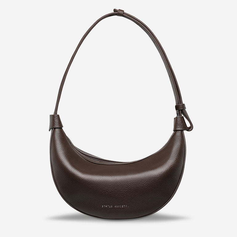 Status Anxiety Afterglow Women's Leather Bag Cocoa