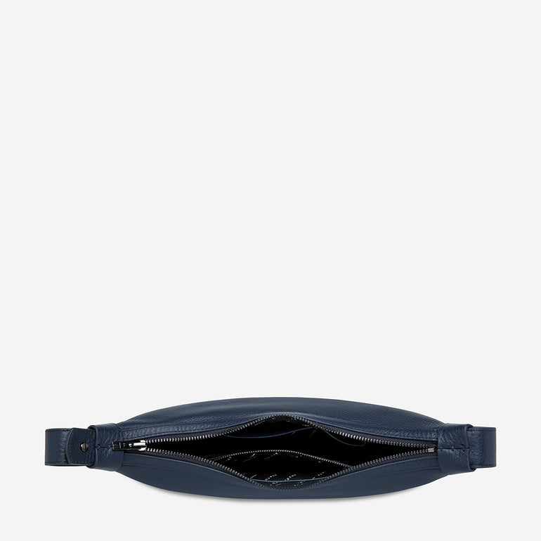 Status Anxiety Afterglow Women's Leather Bag Midnight Blue