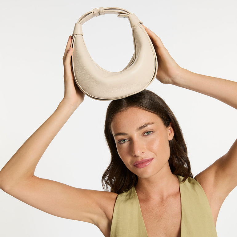 Status Anxiety Afterglow Women's Leather Bag Oat