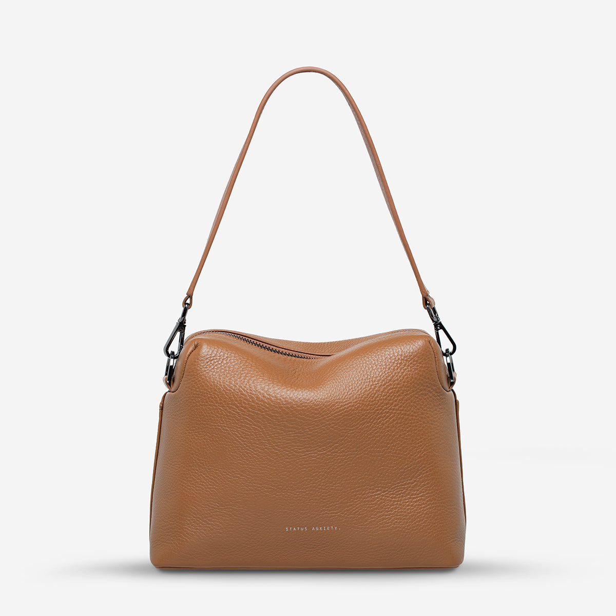 Status Anxiety By Some Miracle Women's Leather Bag Camel