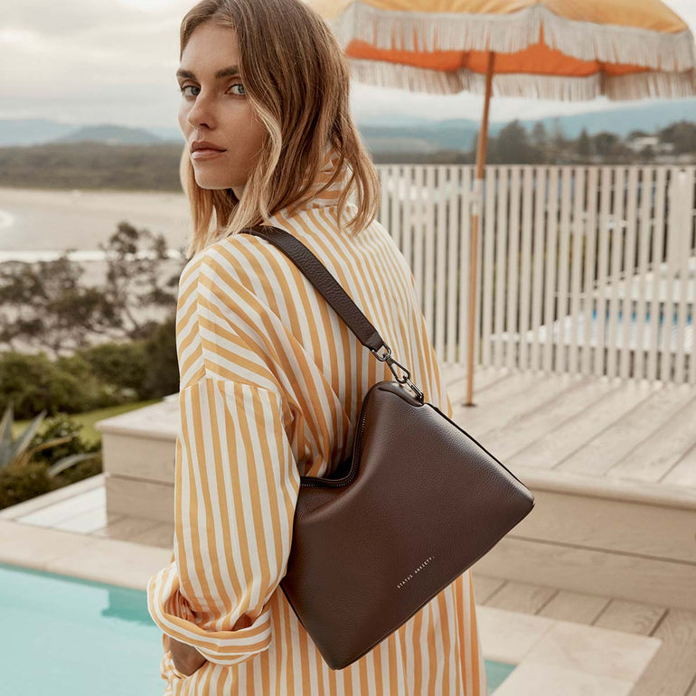 Status Anxiety By Some Miracle Women's Leather Bag Cocoa