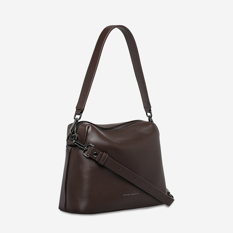 Status Anxiety By Some Miracle Women's Leather Bag Cocoa