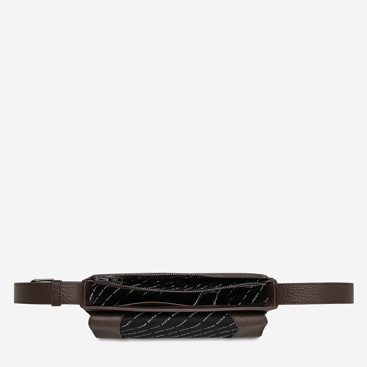 Status Anxiety Ethereal Women's Leather Crossbody Bag Cocoa