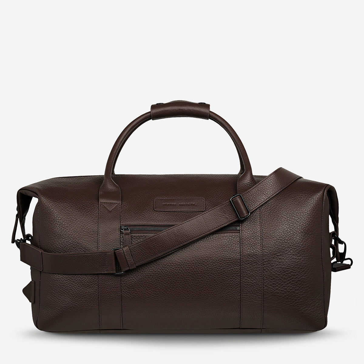 Status Anxiety Everything I Wanted Leather Duffle Bag Cocoa