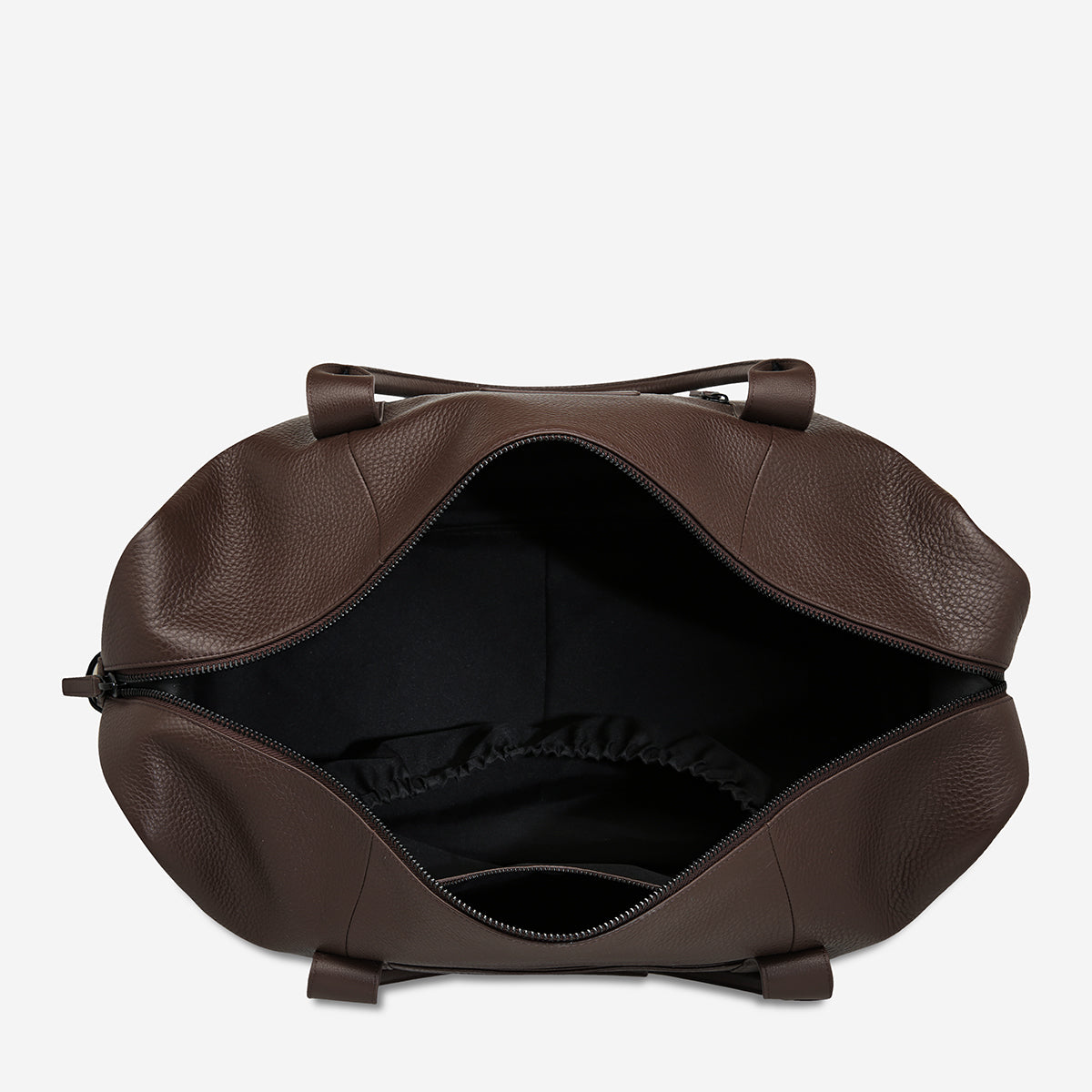 Status Anxiety Everything I Wanted Leather Duffle Bag Cocoa
