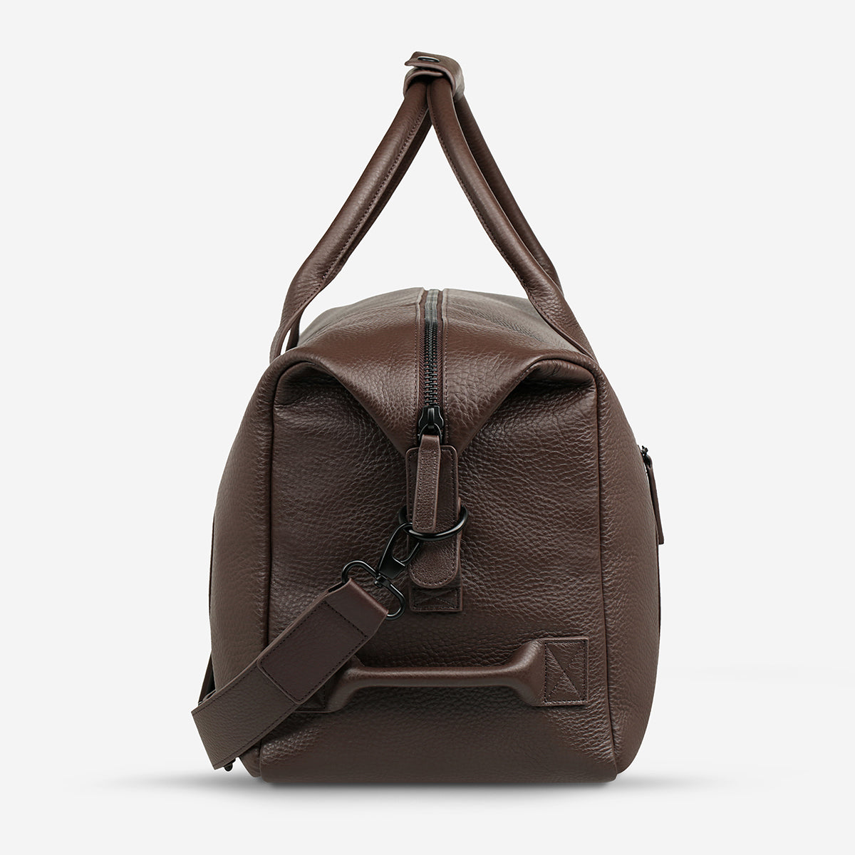 Status Anxiety Everything I Wanted Leather Duffle Bag Cocoa
