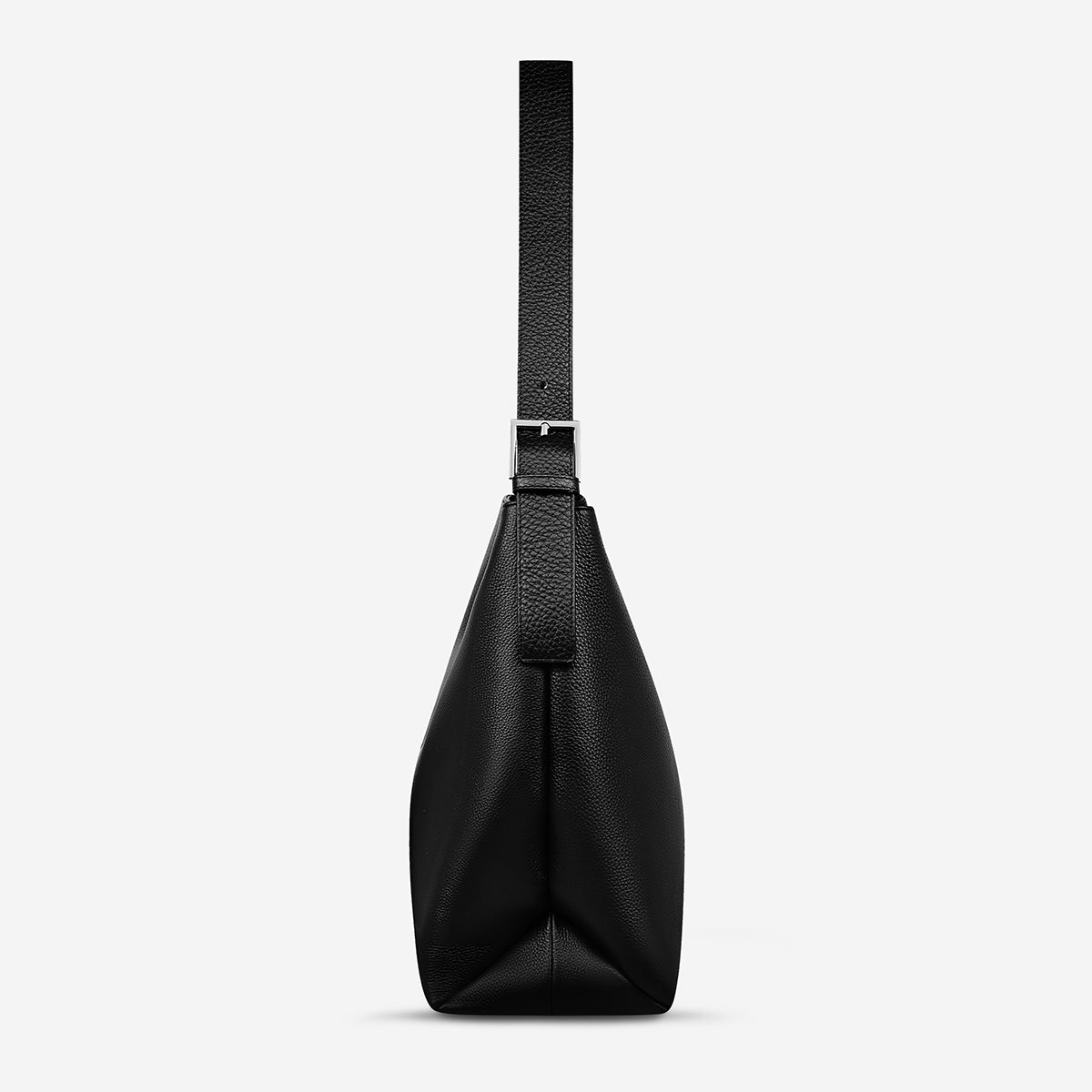 Status Anxiety Forget About It Women's Leather Tote Bag Black