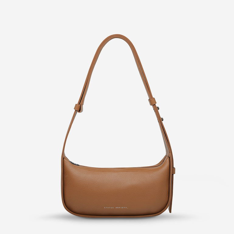 Status Anxiety Haven Leather Bag Camel