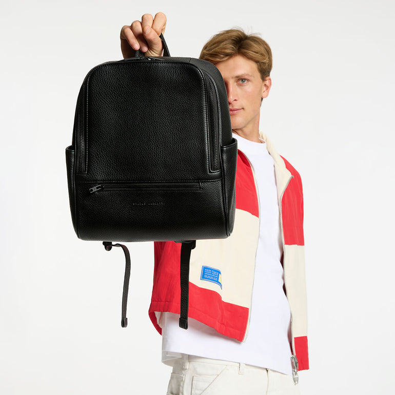 Status Anxiety If You Call Black Leather Backpack For Men