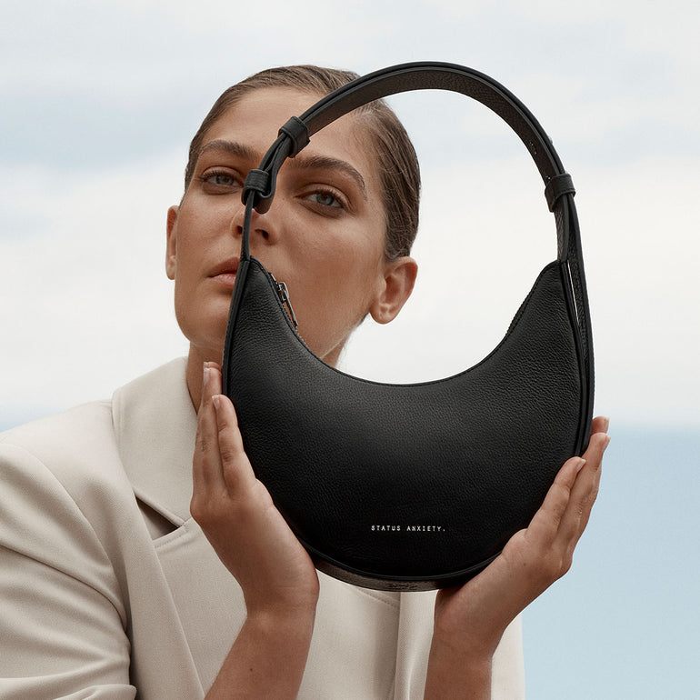 Status Anxiety Kind Of Magic Women's Leather Bag Black