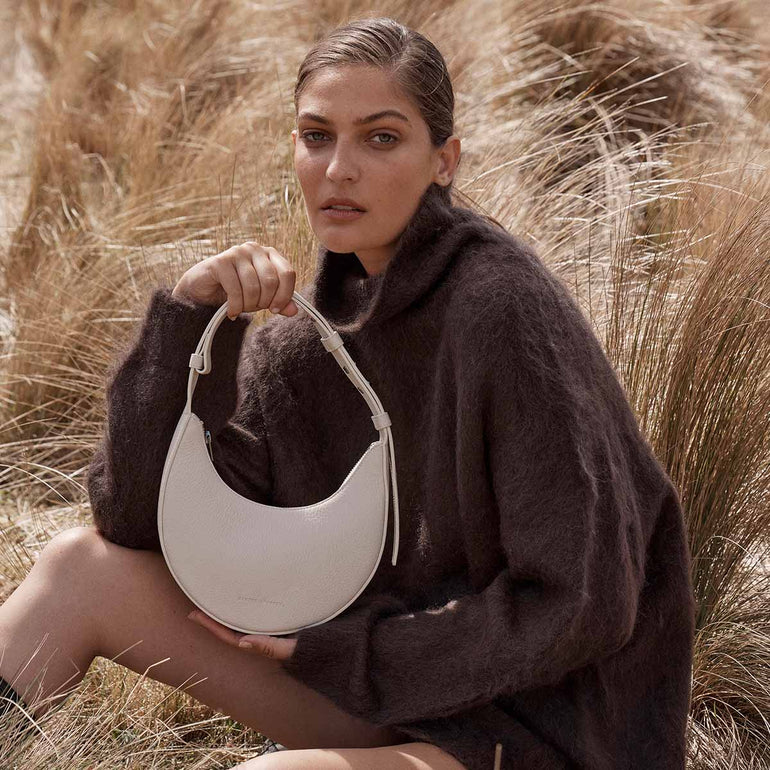 Status Anxiety Kind Of Magic Women's Leather Bag Chalk