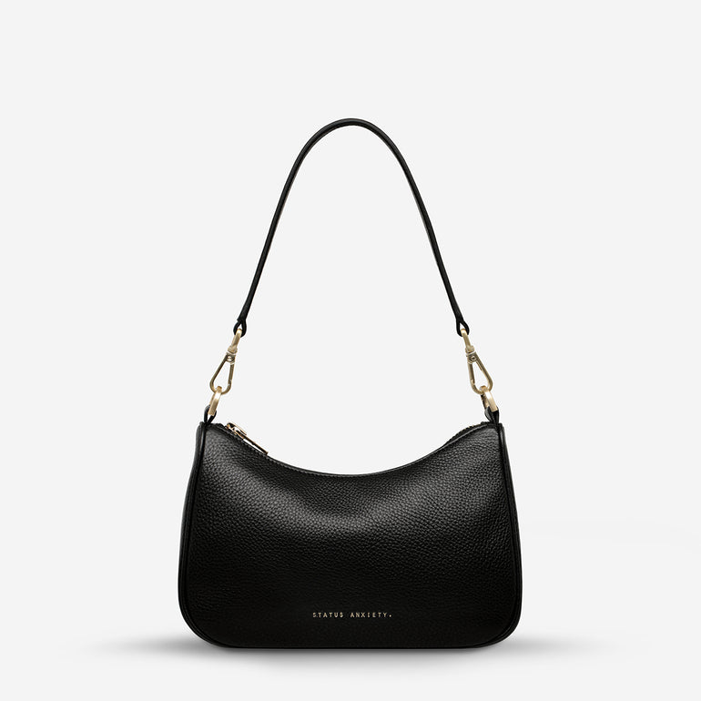 Status Anxiety Look Both Ways Handbag Black/Gold