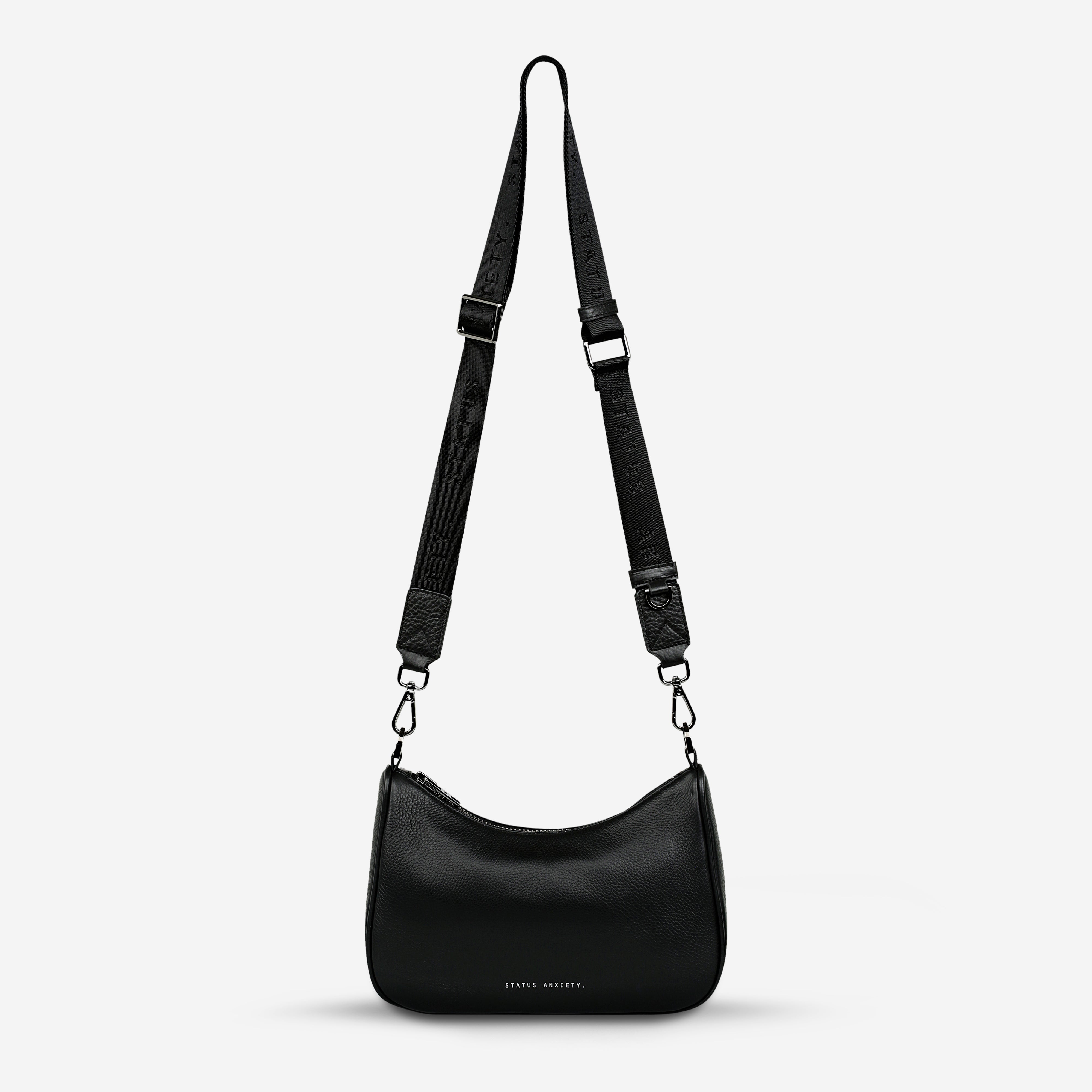 Status Anxiety Look Both Ways Handbag Black