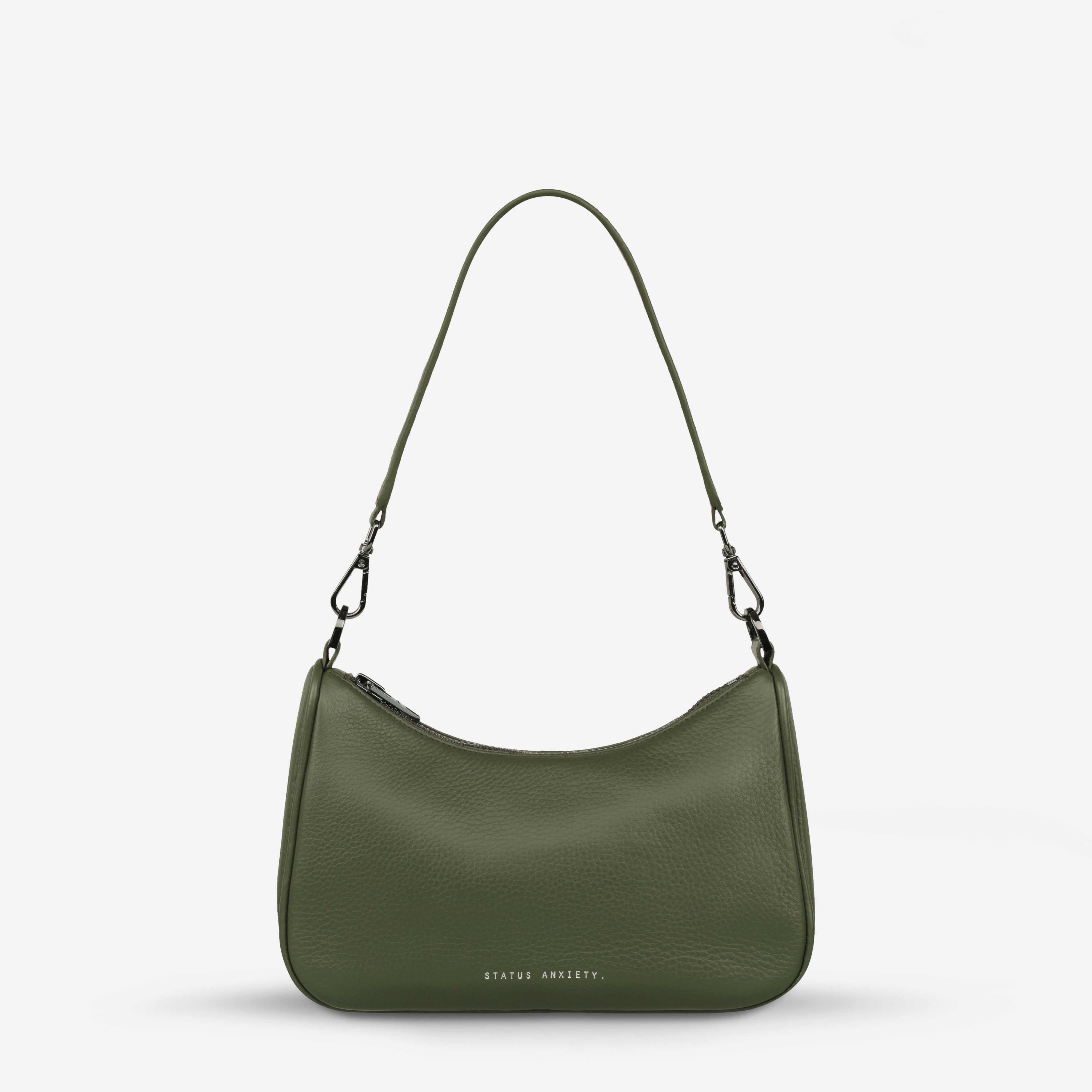 Status Anxiety Look Both Ways Handbag Khaki