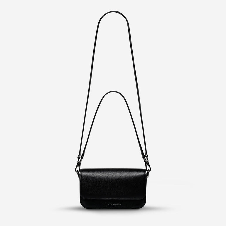 Status Anxiety Lost In The Light Women's Leather Bag Black