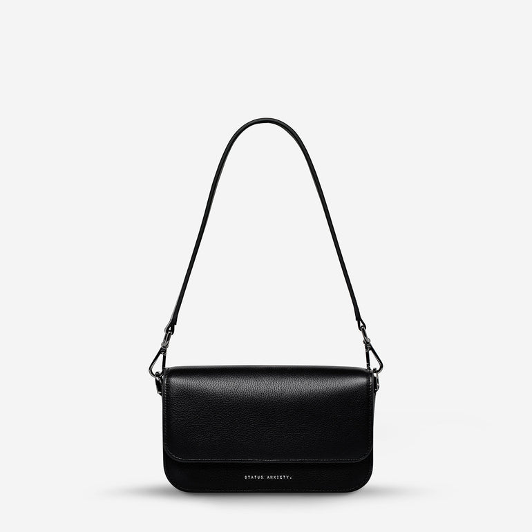 Status Anxiety Lost In The Light Women's Leather Bag Black