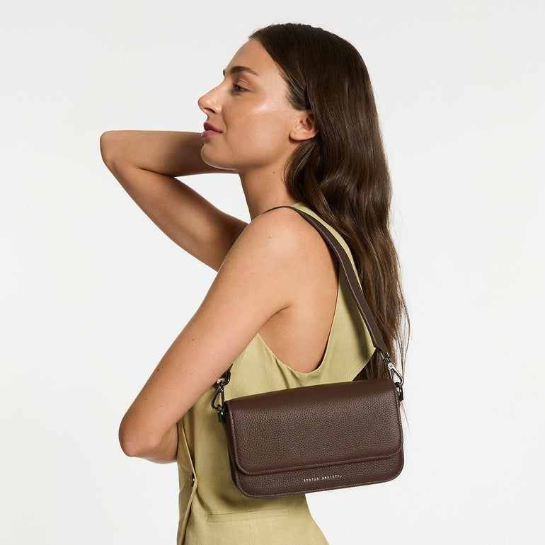 Status Anxiety Lost In The Light Women's Leather Bag Cocoa