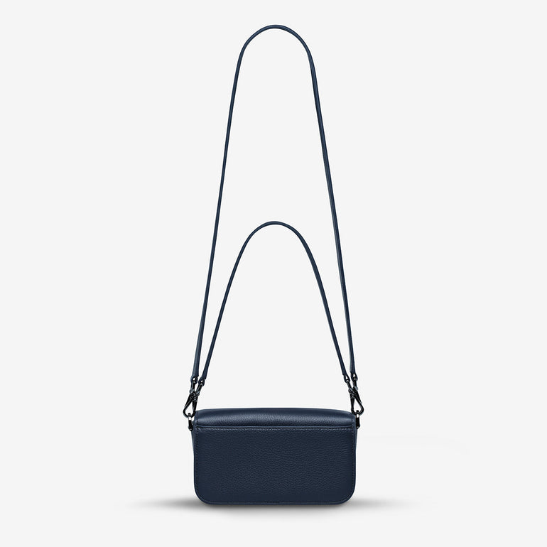 Status Anxiety Lost In The Light Women's Leather Bag Midnight Blue