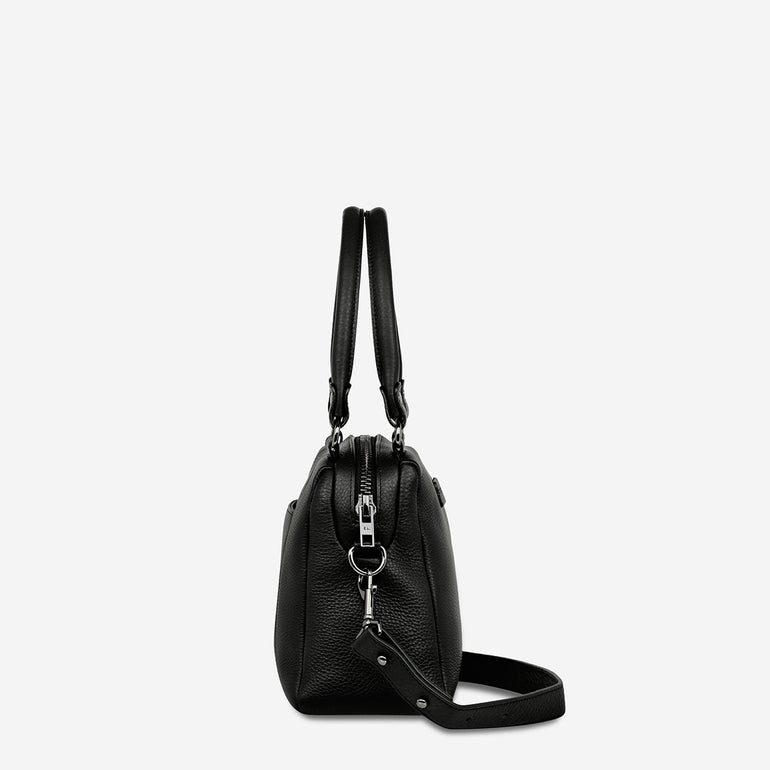 Status Anxiety Mini Mountains Women's Leather Handbag Black