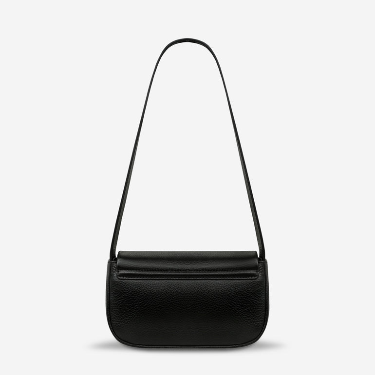 Status Anxiety One of these days Women's Leather Bag Black