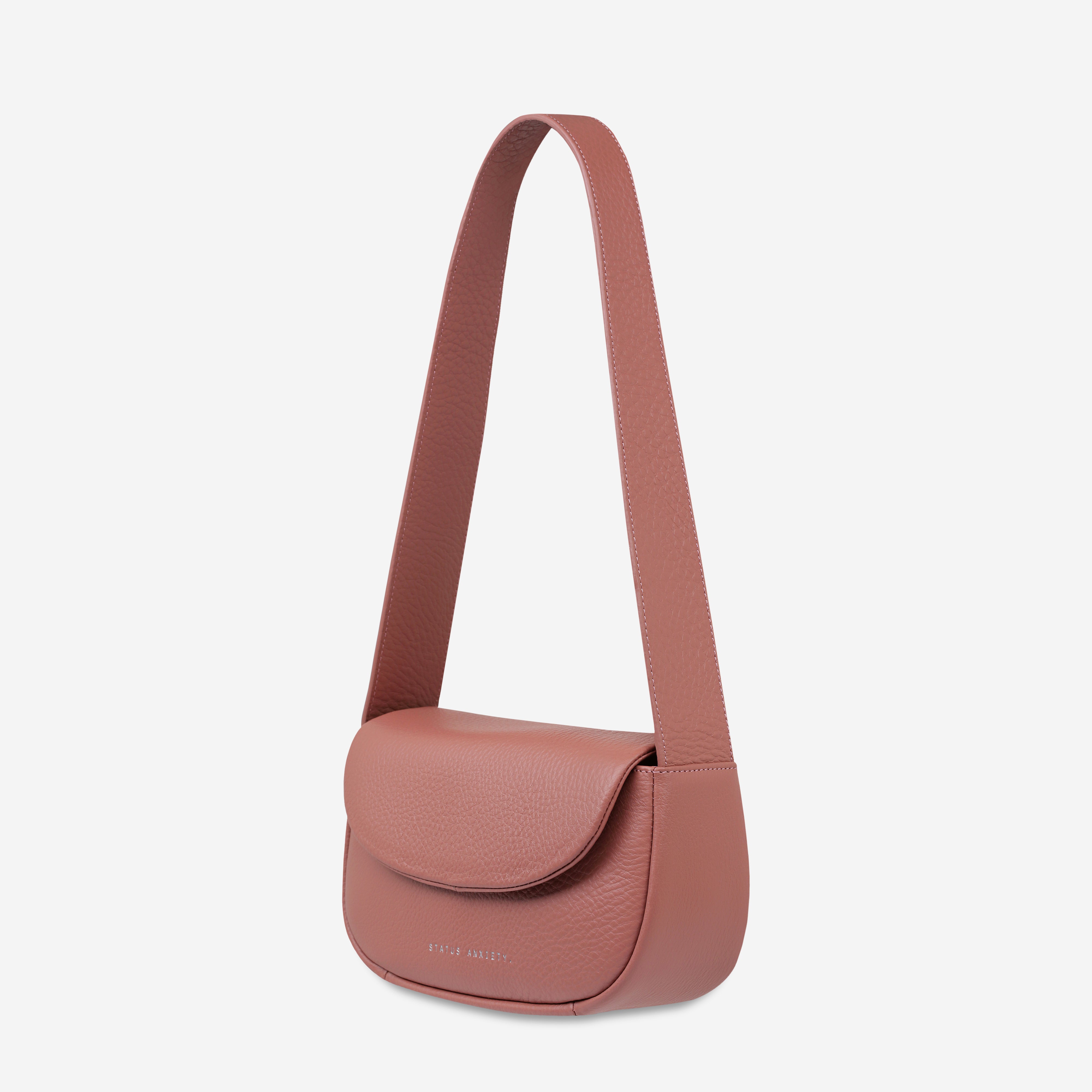 Status Anxiety One of these days Women's Leather Bag Dusty Rose