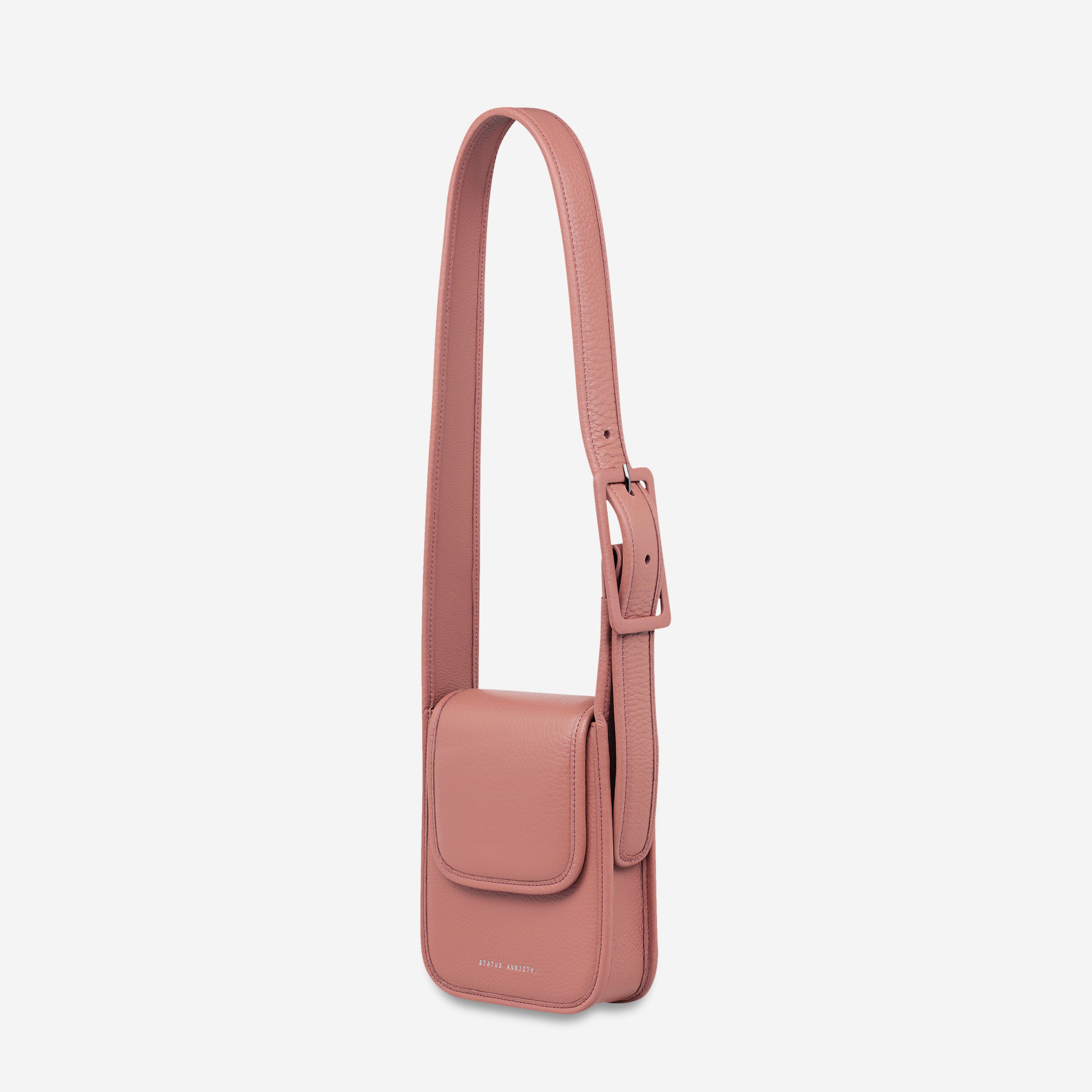 Status Anxiety Perplex Women's Leather Bag Dusty Rose