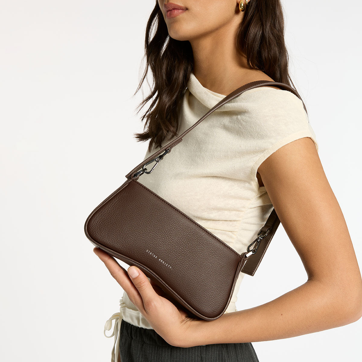 Status Anxiety Polaris Women's Leather Bag Cocoa