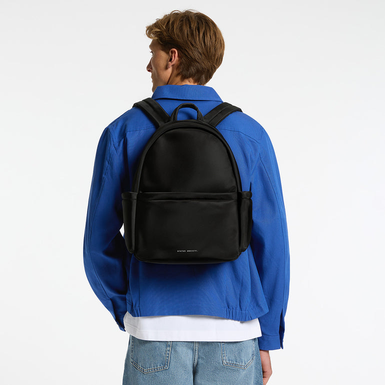 Status Anxiety Frankie Backpack Black Recycled