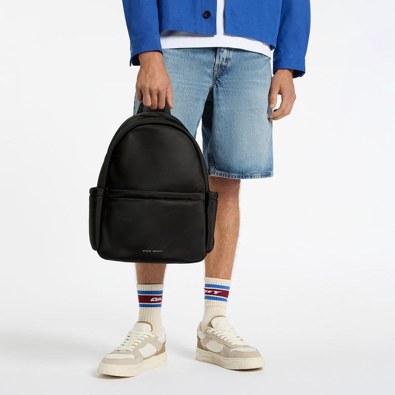 Status Anxiety Frankie Backpack Black Recycled