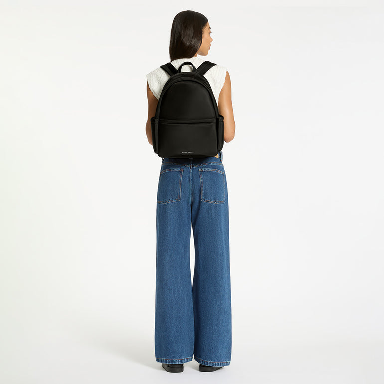 Status Anxiety Frankie Backpack Black Recycled