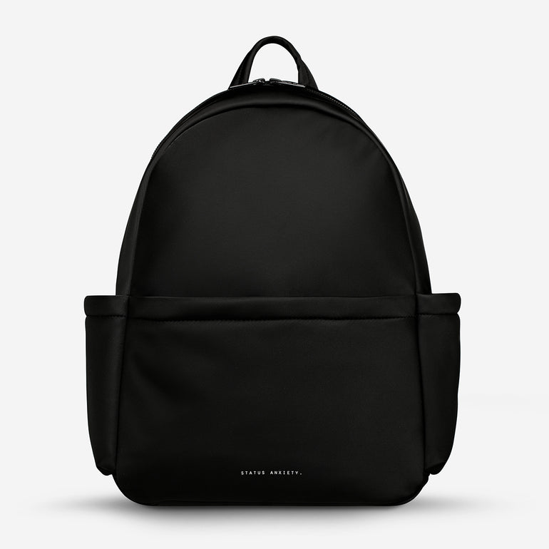 Status Anxiety Frankie Backpack Black Recycled