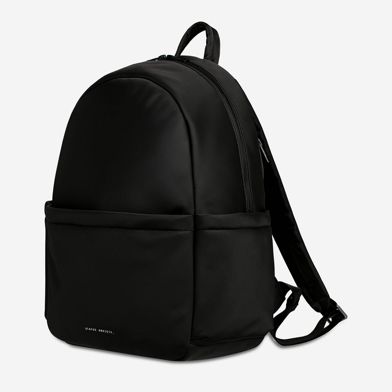 Status Anxiety Frankie Backpack Black Recycled