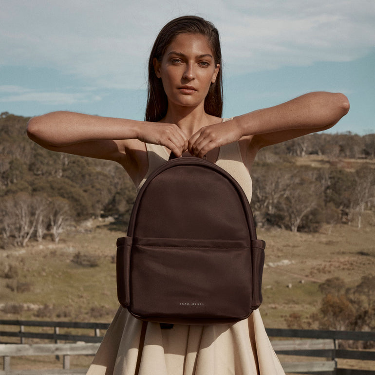 Status Anxiety Frankie Backpack Truffle Recycled