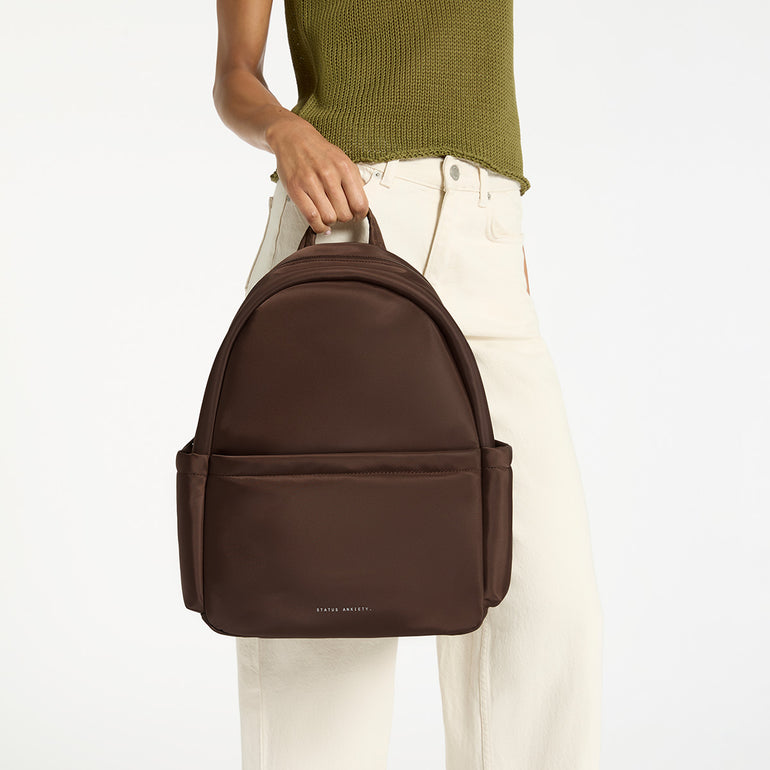 Status Anxiety Frankie Backpack Truffle Recycled