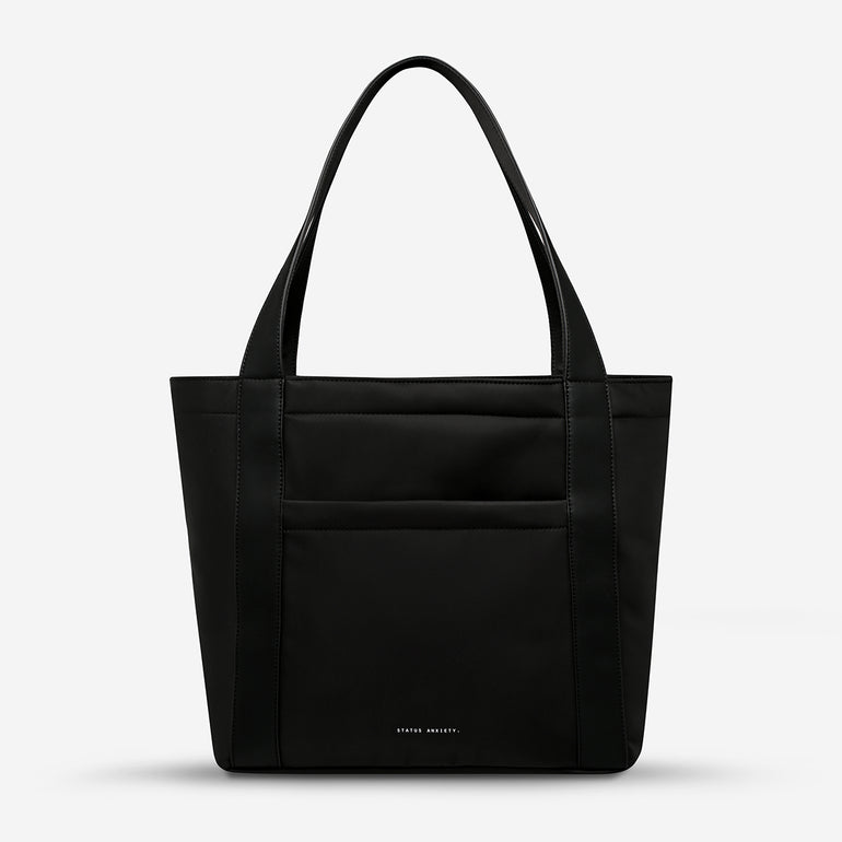 Status Anxiety Mikah Tote Bag Black Recycled