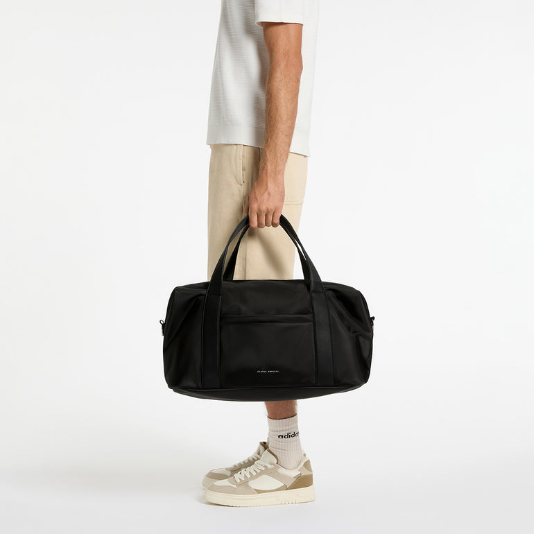 Status Anxiety Rainey Duffle Bag Black Recycled