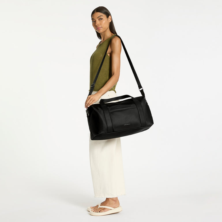 Status Anxiety Rainey Duffle Bag Black Recycled