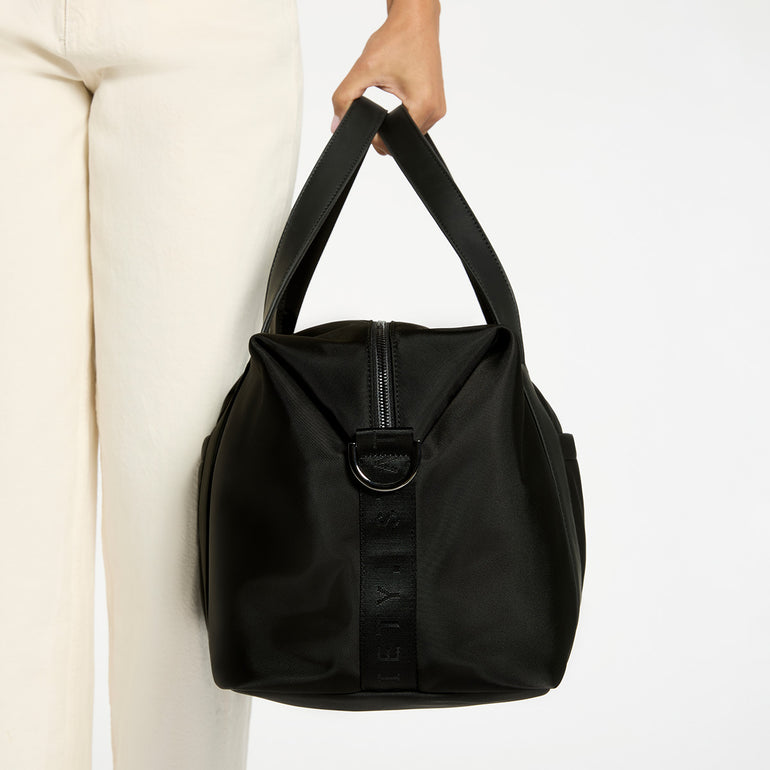 Status Anxiety Rainey Duffle Bag Black Recycled