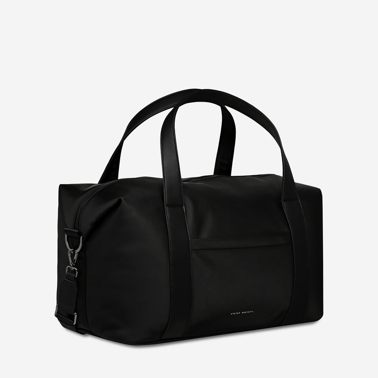 Status Anxiety Rainey Duffle Bag Black Recycled
