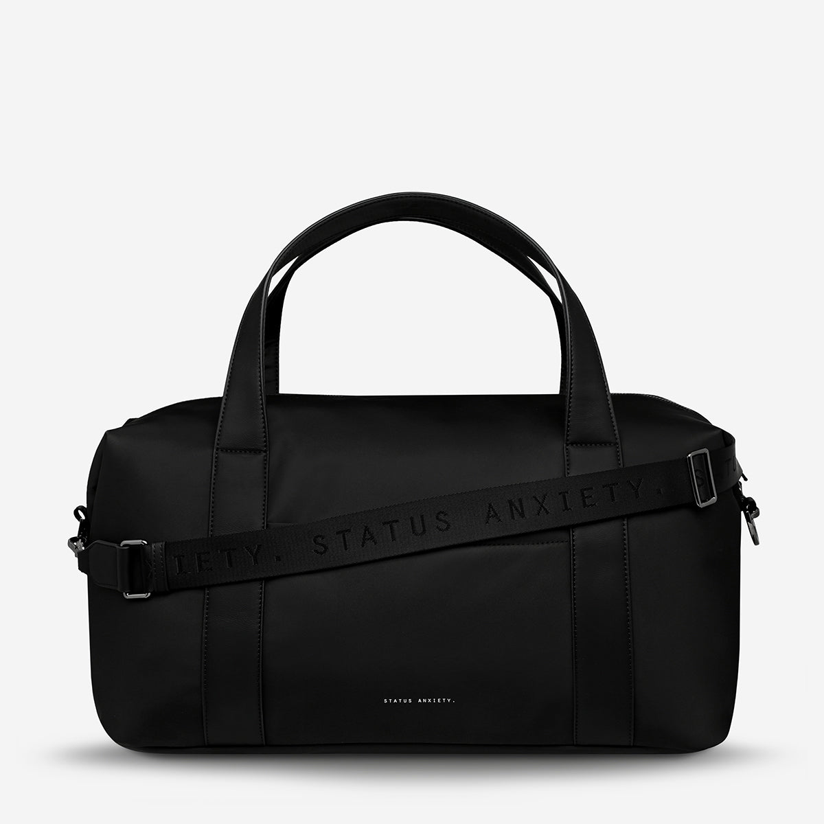 Status Anxiety Rainey Duffle Bag Black Recycled