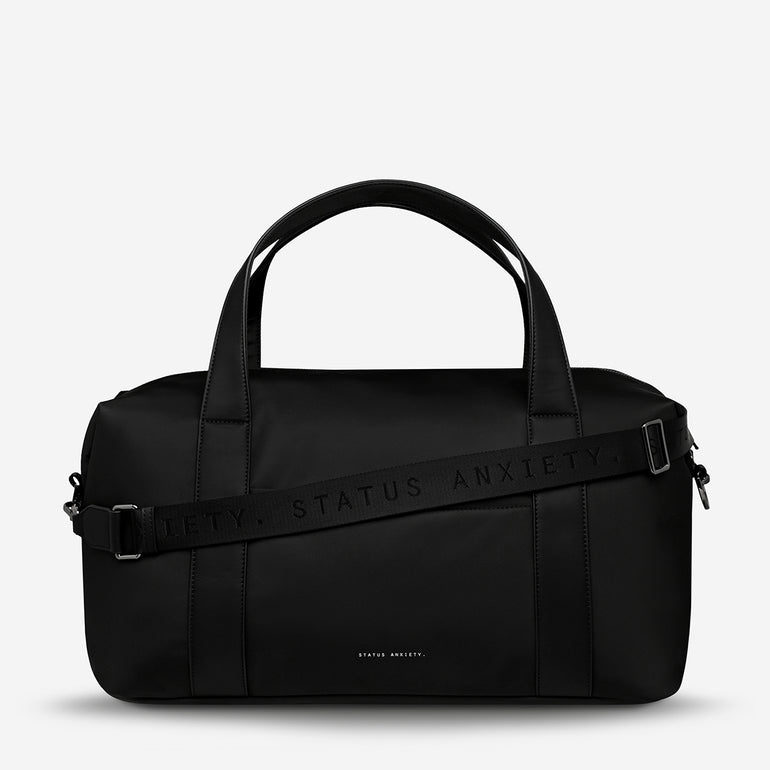 Status Anxiety Rainey Duffle Bag Black Recycled