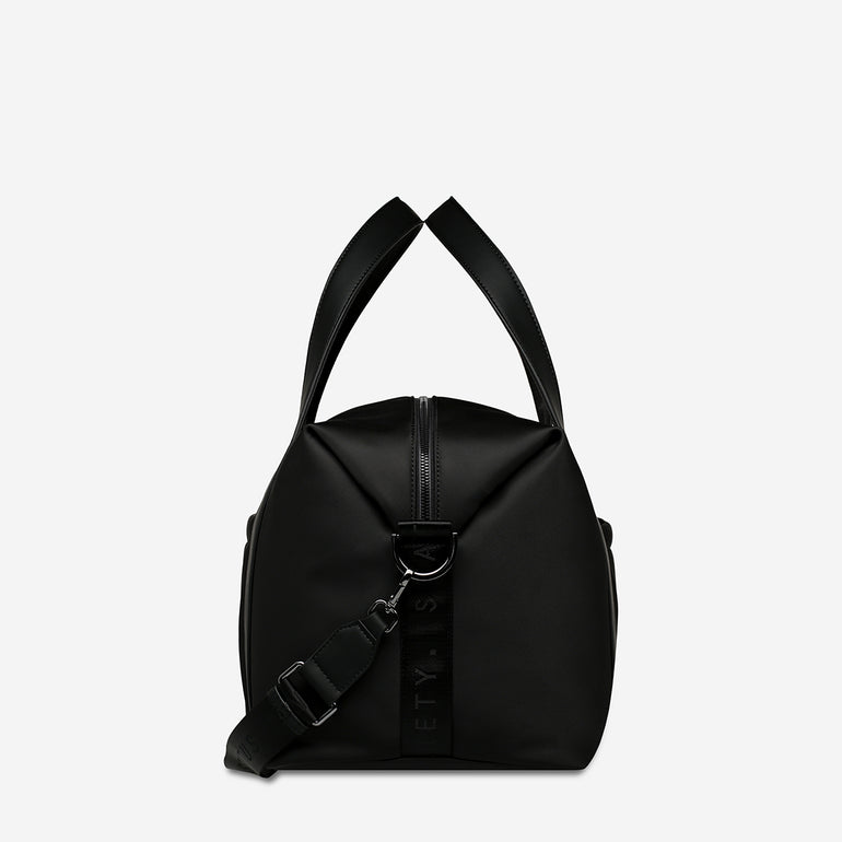Status Anxiety Rainey Duffle Bag Black Recycled