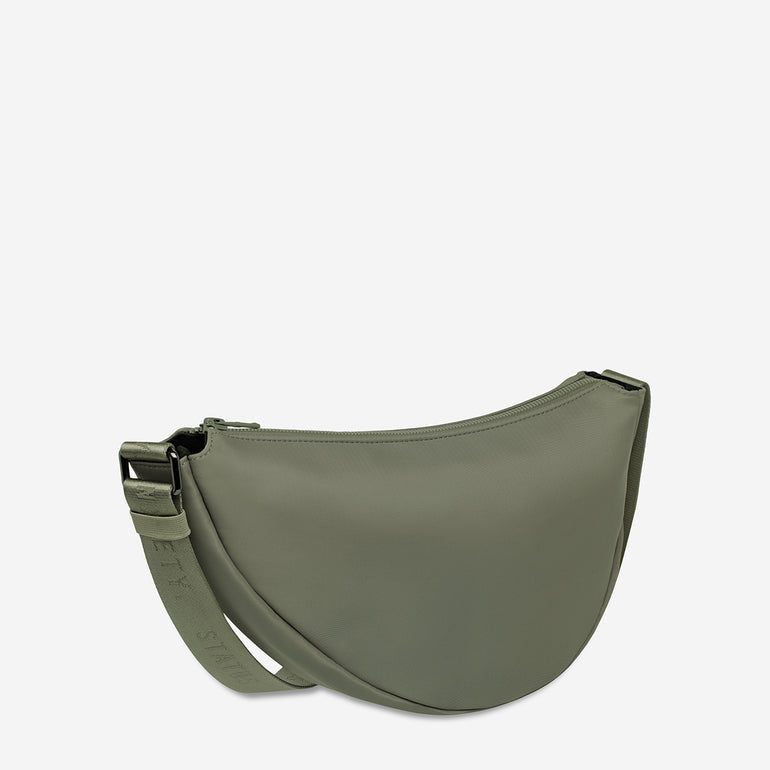 Status Anxiety Zuzu Crossbody Bag Olive Recycled