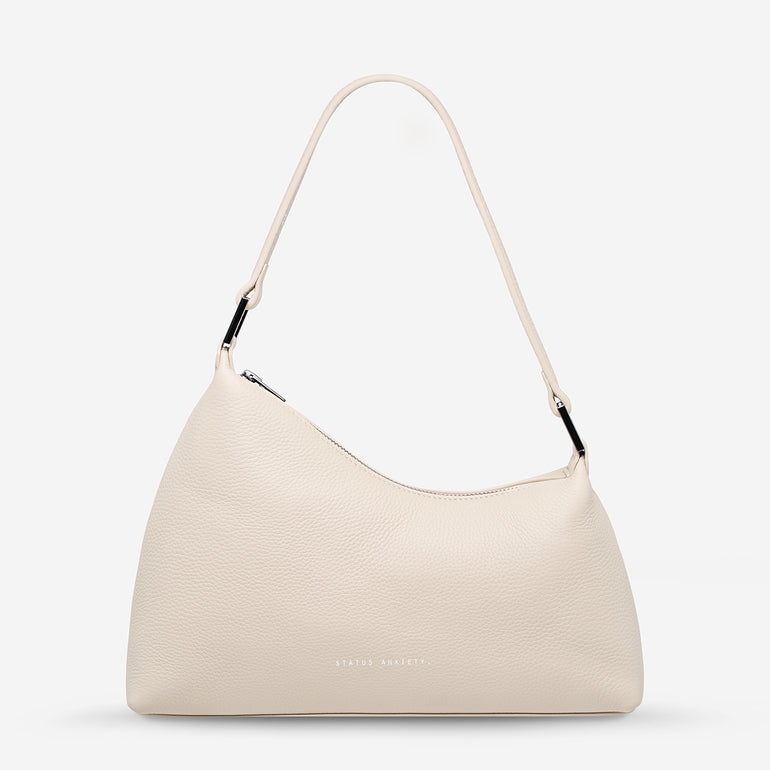 Status Anxiety Reverie Women's Leather Shoulder Bag Oat